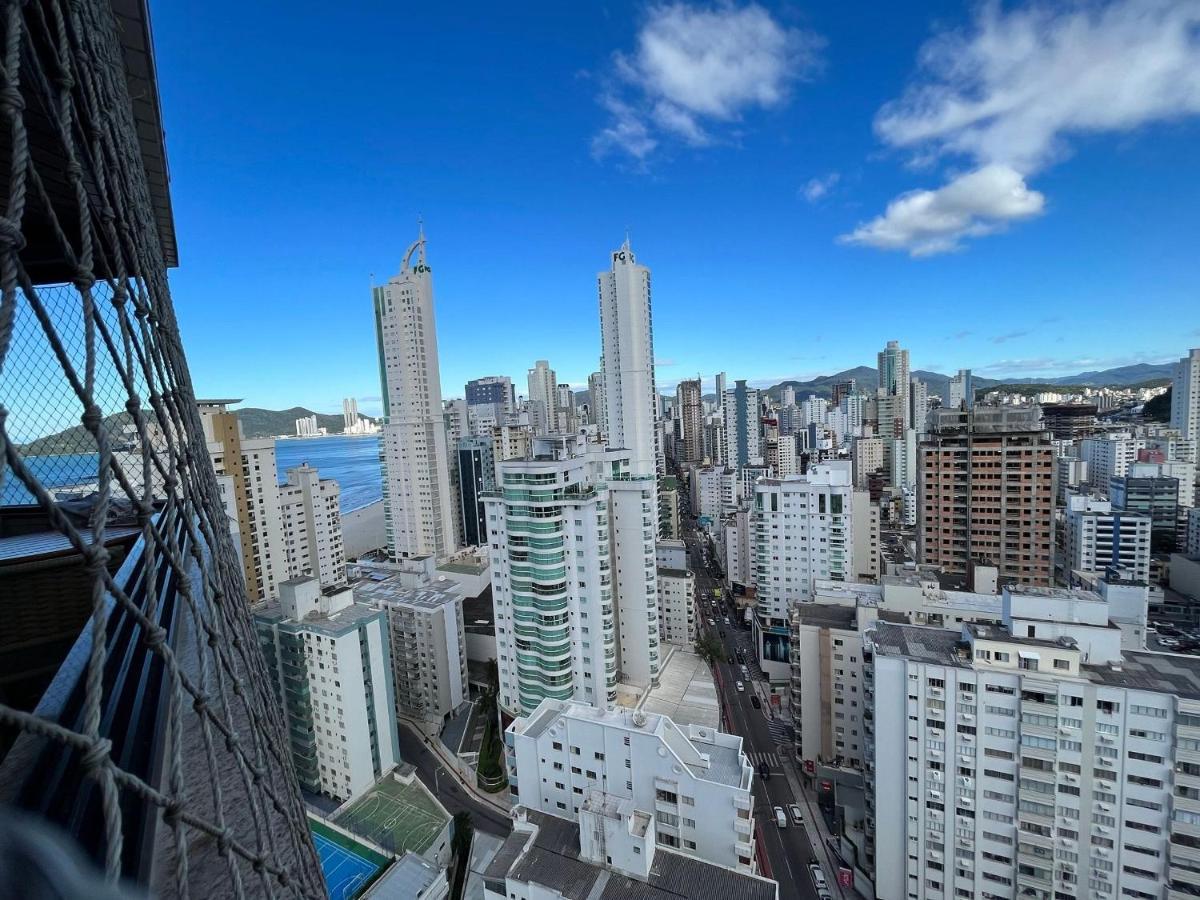 Ct01- Vista Mar| Telas Protecao| Churrasq, Garagem Balneario Camboriu Exterior photo